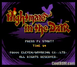 Nightmare in the Dark ROM Download for - CoolROM.com